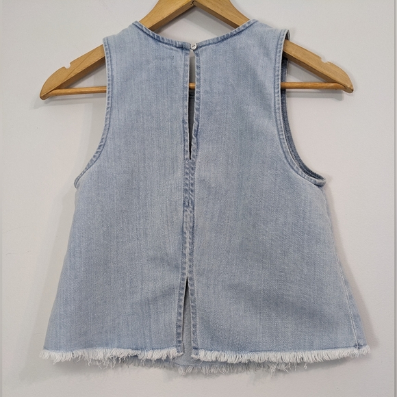 Aerie Denim Tank Top XS - Picture 3 of 8